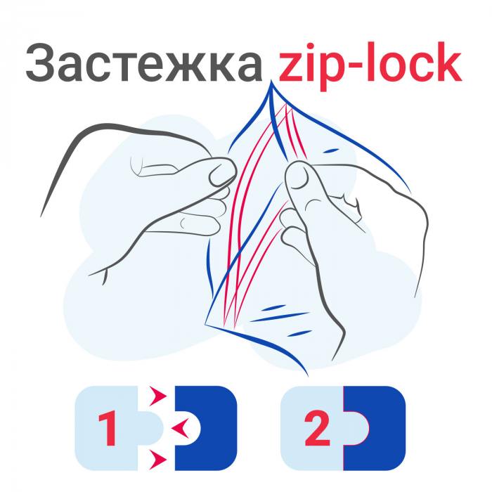 фотография пакеты упаковочные Zip Lock 7*10 см для хранения / гриппер (100шт.) (сделана 11.12.2023) цена: 218 р.