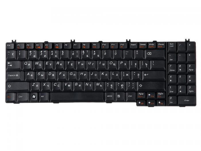 фотография клавиатуры для ноутбука Lenovo G555цена: 1290 р.