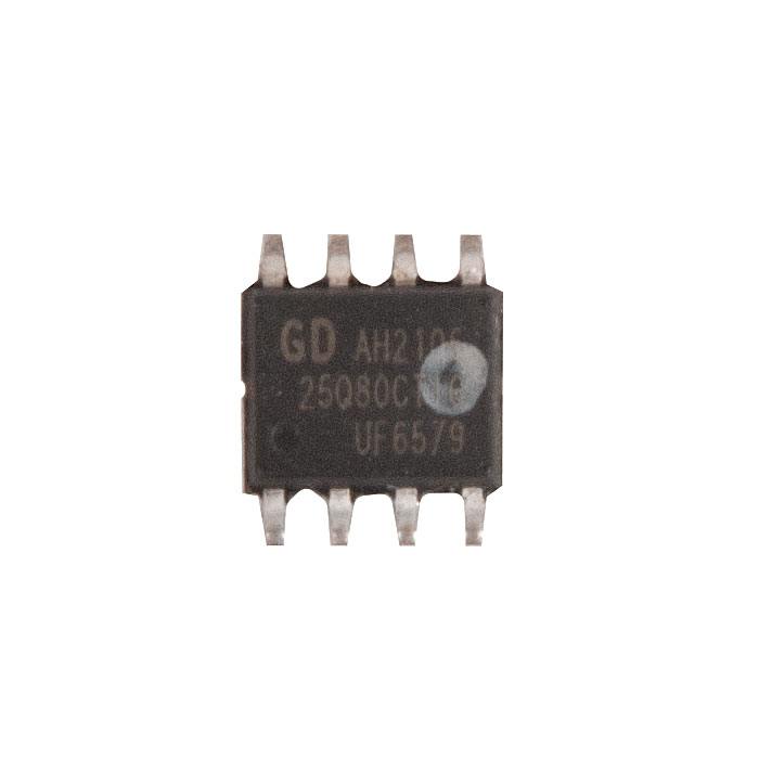 фотография флеш память GD25Q80CTIG 25Q80CTIG SOP-8 с разбора (сделана 13.05.2024) цена: 116 р.