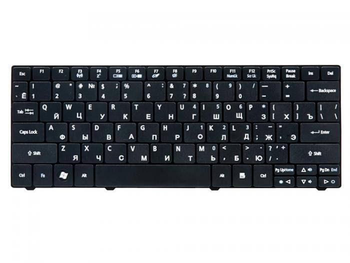 фотография клавиатуры для ноутбука Acer Aspire One AO753-U341kiцена: 790 р.