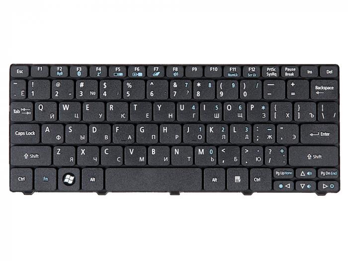 фотография клавиатуры для ноутбука Acer Aspire One 533-N558rr (сделана 21.05.2020) цена: 690 р.
