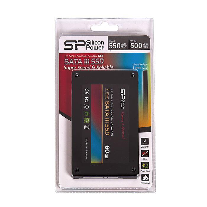 фотография твердотельного накопителя SSD SP060GBSS3S55S25цена:  р.