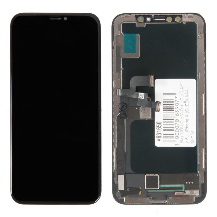фотография дисплея Apple iPhone X (сделана 26.05.2020) цена: 3090 р.