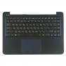 фото клавиатура для ноутбука Asus E402MA-2B с топкейсом и тачпадом (с разбора)