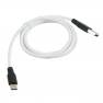 фото кабель USB HOCO X21 Silicone для Type-C, 2.0А, 3.0A, длина 1.0м, белый
