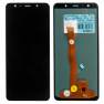 фото дисплей в сборе с тачскрином (модуль) для Samsung Galaxy A7 (SM-A750F) (2018), черный  OLED