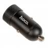 фото автомобильная зарядка (от прикуривателя) HOCO Z32A QC3.0, один порт USB, 5V, 4.0A, 18W, черный