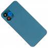 фото задняя крышка в сборе с рамкой для iPhone 12 Pro Max, синий