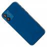 фото задняя крышка в сборе с рамкой для iPhone 12 Mini, синий