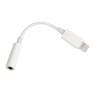 фото кабель переходник (адаптер) для Apple iPhone Lightning выход 3,5мм для наушников (без лого)