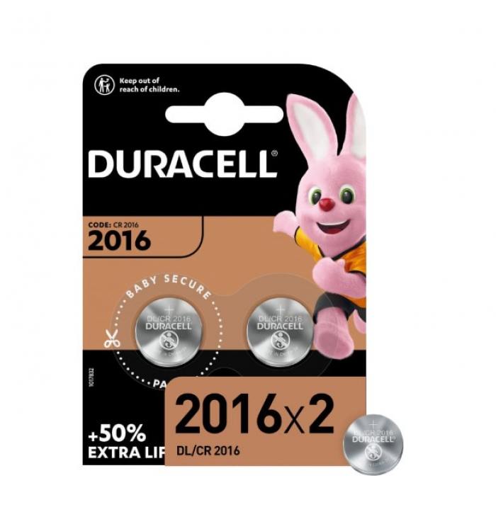фотография батарейки литиевые Duracell, 2016 3V 2шт CR2016 (сделана 24.11.2023) цена: 235 р.