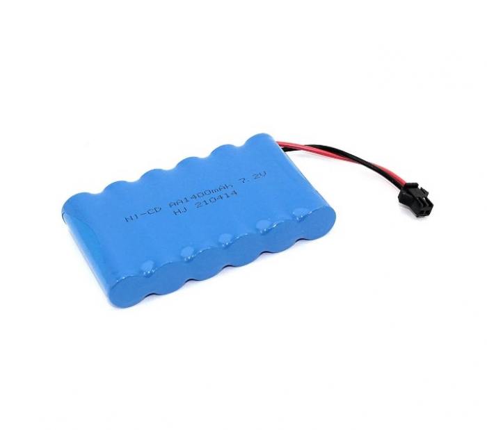 фотография аккумулятор Ni-Cd 7.2V 1400 mAh AA Flatpack разъем SM (сделана 09.04.2024) цена: 358 р.