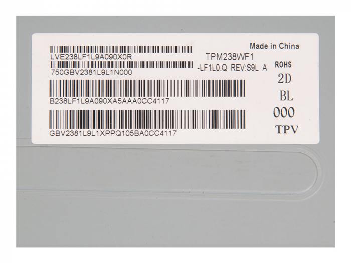 фотография матрица TPM238WF1-LF1L0.Q  для монитора Asus - донор комплектующих (плата, разъемы, подсветка) . Состояние :  разбита. 18010-23860100 (сделана 24.01.2024) цена: 800 р.