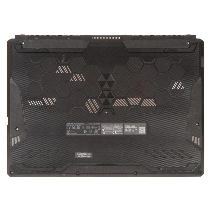 фотография нижняя часть(поддон,днище,bottom) для ASUS FX506QM черный ,с разбора 3CBKXBAJN00 (сделана 31.01.2024) цена: 2555 р.