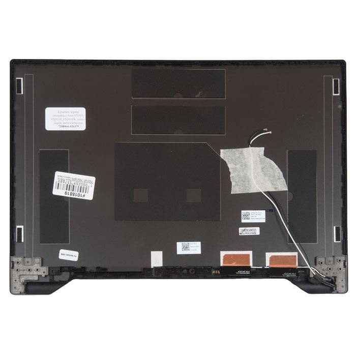 фотография крышка ноутбука Asus FX516, FX516P, FX516PR темно-серая, металлическая. С разбора 13NR05X1AM0101 (сделана 12.02.2024) цена: 954 р.