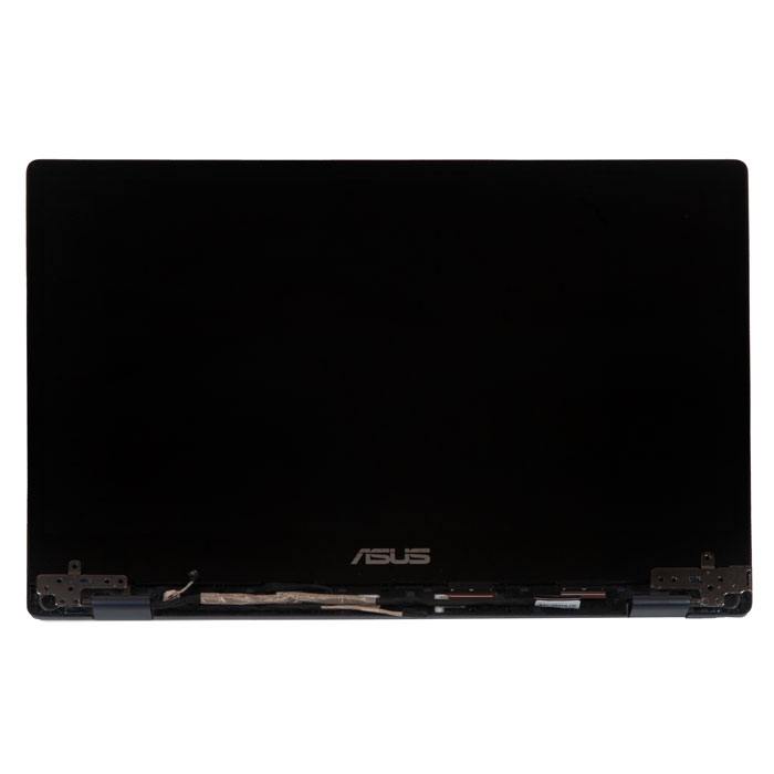 фотография экран в сборе для ноутбука Asus VivoBook Flip 14 TP412F, TP412FA LCD TOUCH MODULE, матрица 14" FHD, глянцевая. С разбора. Без веб-камеры, декоративной накладки и платы тачскрина. Крышка темно-серая. 90NB0N31-R20021 (сделана 15.02.2024) цена: 9600 р.