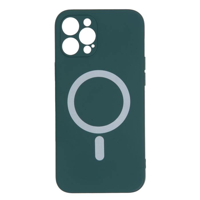 фотография накладка Barn&Hollis для iPhone 12 Pro Max, для magsafe, зеленая (сделана 25.02.2024) цена: 397 р.