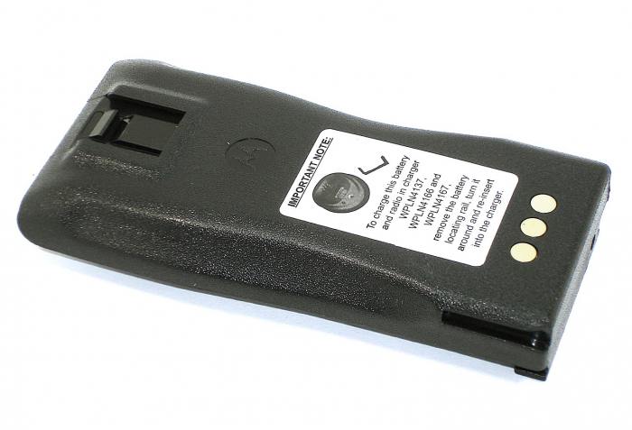 фотография аккумулятор для Motorola CP серии DP1400 EP450 GP3188 GP3688 PR400 Ni-Mh 1800mAh 7.2V (сделана 06.02.2024) цена: 1560 р.