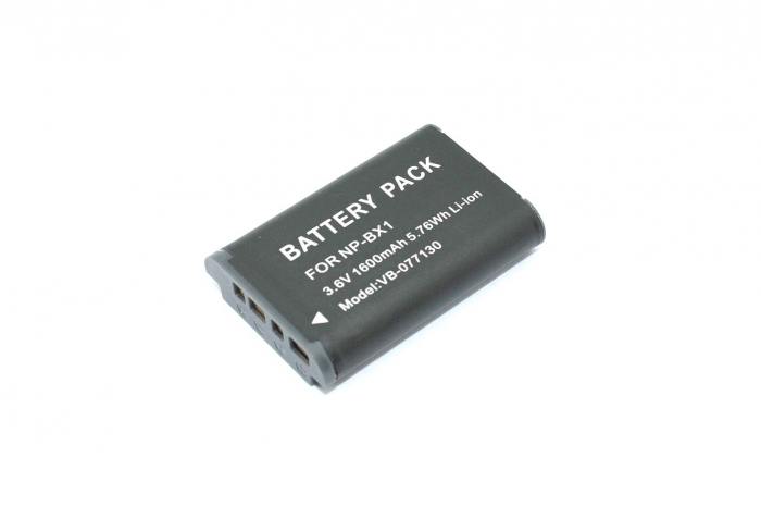 фотография аккумуляторная батарея для фото и видеокамеры Sony Cyber-shot  (NP-BX1) 3,6V 1600mAh (сделана 06.02.2024) цена: 500 р.