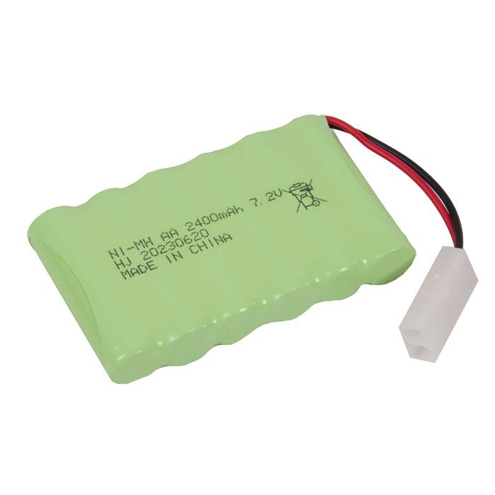 фотография аккумулятор Ni-Mh 7.2V 2400 mAh AA Flatpack разъем KET-2P (сделана 10.04.2024) цена: 701 р.