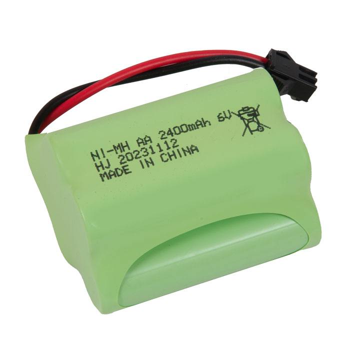фотография аккумулятор Ni-Mh 6V 2400 mAh AA Row разъем SM (2+3) (сделана 10.04.2024) цена: 644 р.