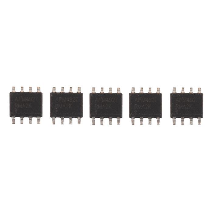 фотография контроллер APM4927 (набор 5 штук) SOP-8 с разбора APM4927 5 штук (сделана 14.05.2024) цена: 109 р.