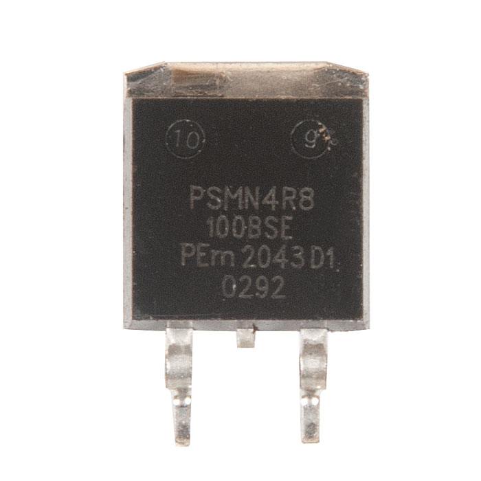 фотография mOSFET N-CH 100V D2PAK PSMN4R8-100BSE с разбора (сделана 31.07.2024) цена: 1225 р.