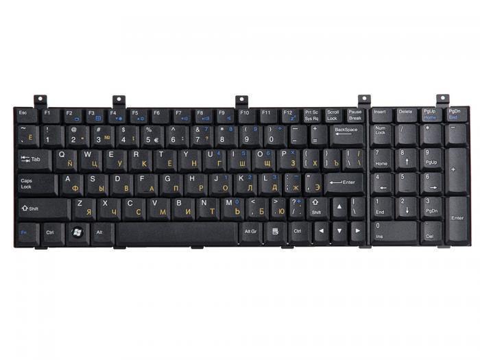 фотография клавиатуры для ноутбука S1N-3URU141-C54цена:  р.