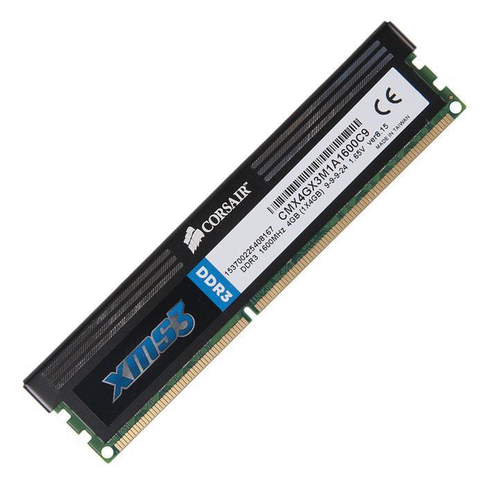 CMX4GX3M1A1600C9 Модуль памяти DIMM DDR-3 PC-12800 4Gb Corsair ...