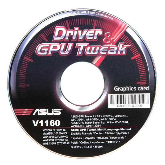 GT610-1GD3-L Видеокарта Asus PCI-E NV GT610-1GD3-L GT610 1024Mb.