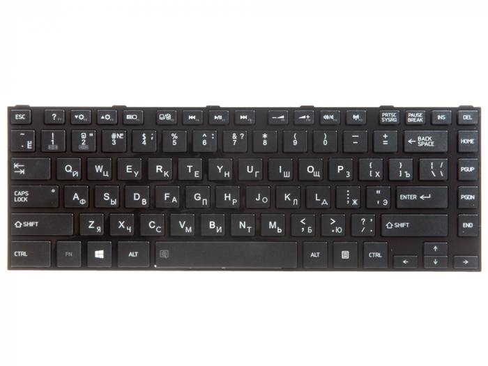 фотография клавиатуры для ноутбука Toshiba Satellite P845-BKS (сделана 26.03.2019) цена: 790 р.