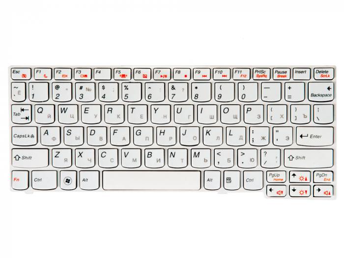 фотография клавиатуры для ноутбука Lenovo IdeaPad S110 (сделана 22.01.2019) цена: 990 р.