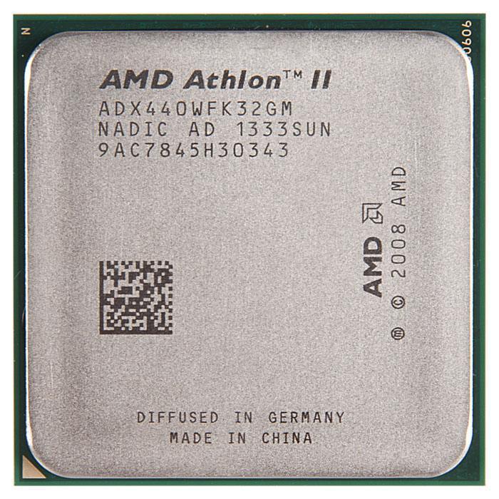 Amd athlon x3. AMD Athlon 2 adx44owfk32gm характеристики. Athlon II 440. AMD Athlon 2 adx44 owfk32gicadacad1003apmw9b35631a00413. Adx440wfk32gi характеристики.