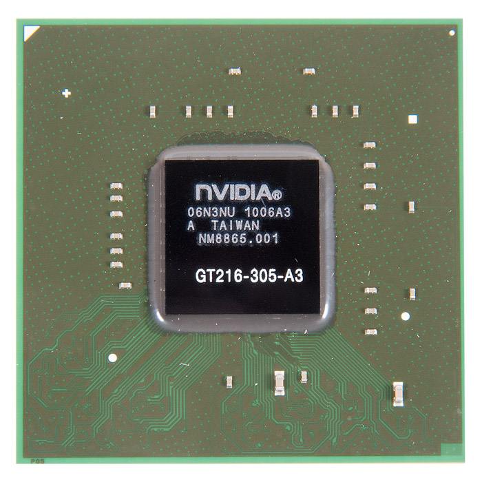 GT216-305-A3 видеочип nVidia GeForce GT210, новый в Ростове-на-Дону