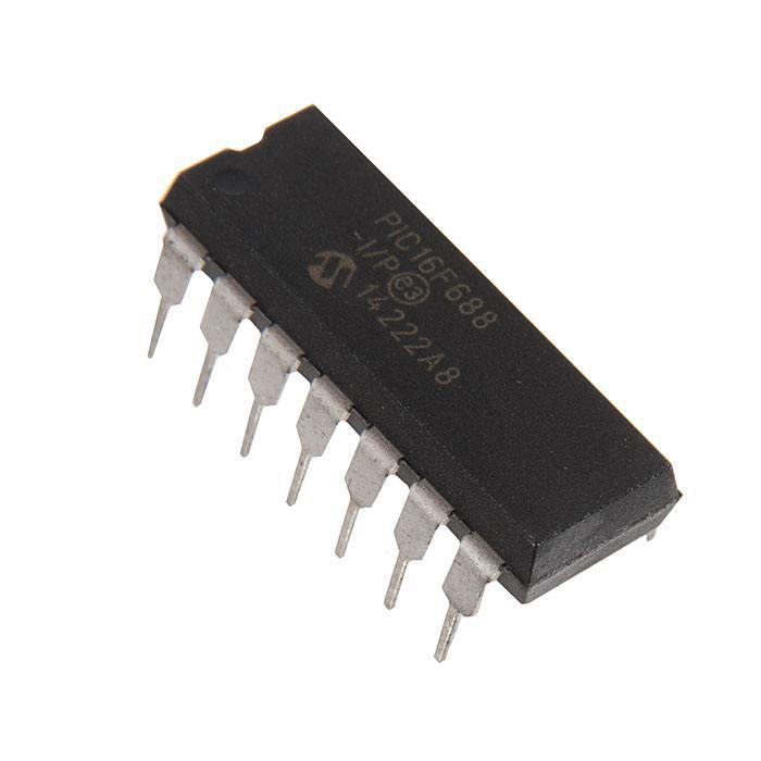 фотография микроконтроллера PIC16F688-I/P цена:  р.