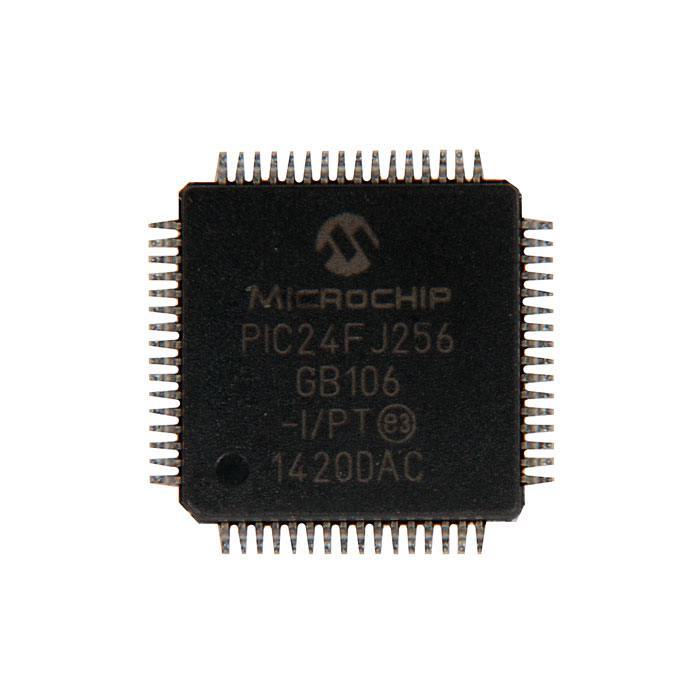 фотография микроконтроллера PIC24FJ256GB106-I/PT цена:  р.