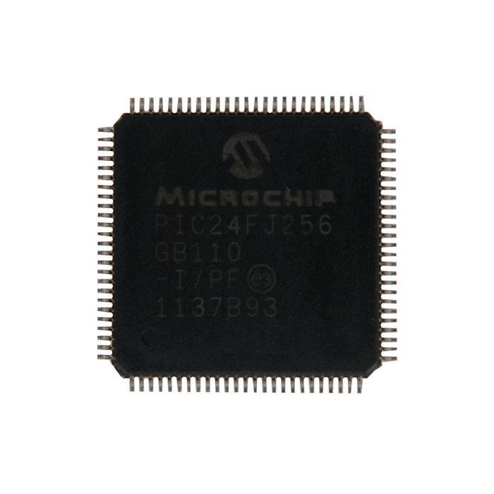 фотография микроконтроллера PIC24FJ256GB110 I/PF цена:  р.