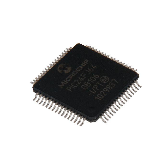 фотография микроконтроллера PIC24FJ64GB106-I/PT цена: 187 р.