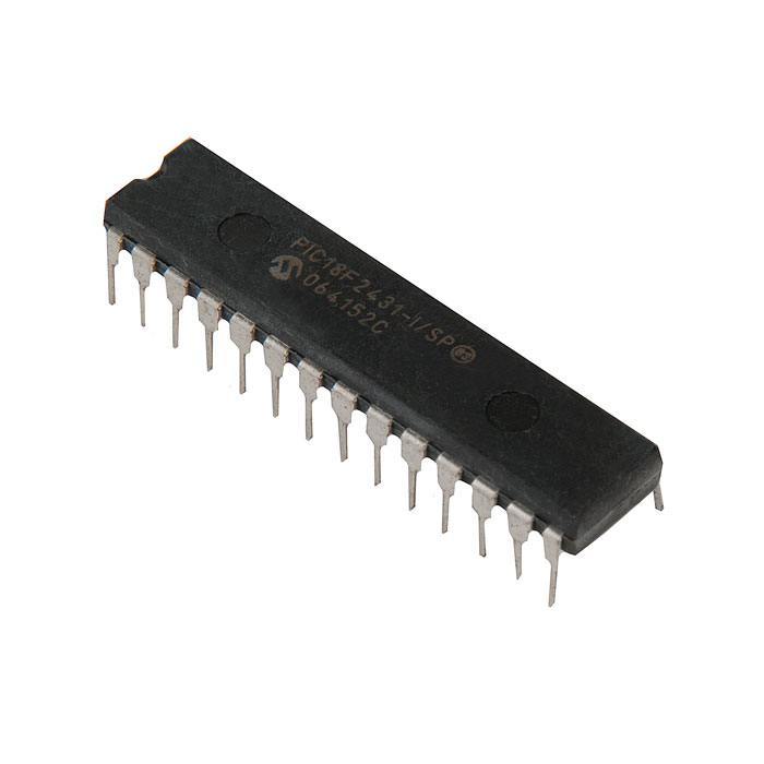 фотография микроконтроллера PIC18F2431-I/SP цена: 286 р.
