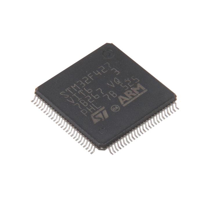 фотография микроконтроллера STM32F427VIT6  (сделана 19.03.2018) цена:  р.