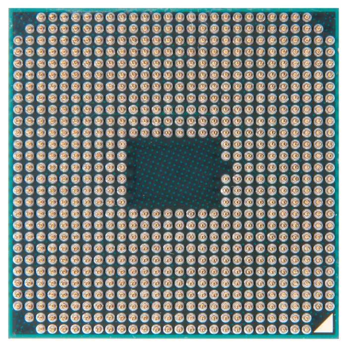 AM4400DEC23HJ A6-4400M Процессор для ноутбука AMD A6 Socket FS1 (FS1r2) 2.7  ГГц, с разбора