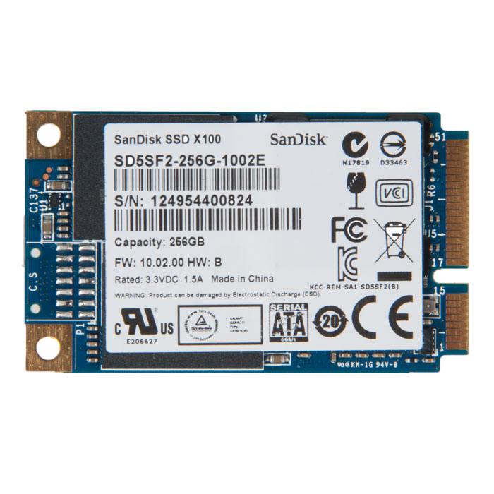 фотография твердотельного накопителя SSD SD5SF2-256G-1002E (сделана 01.12.2017) цена: 9590 р.
