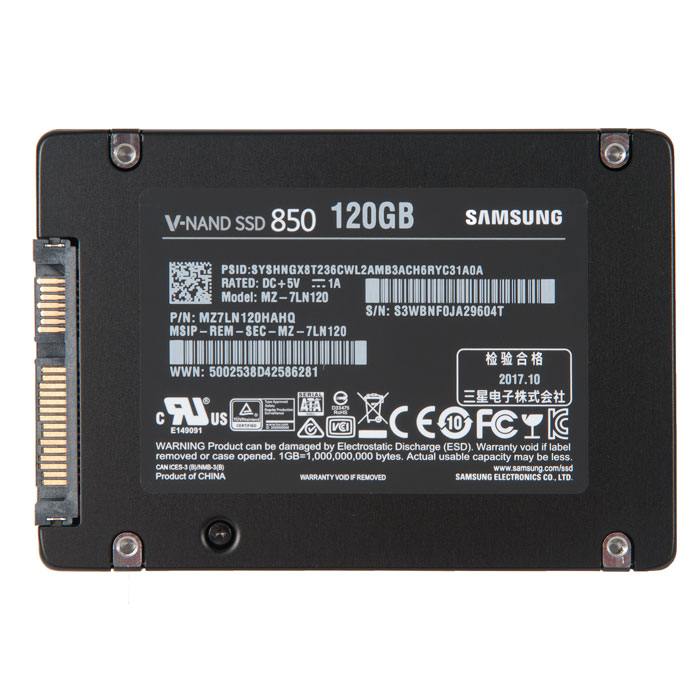 Ln 120. SSD Samsung 120. Samsung 850 MZ 7ln120bw. SSD Samsung 850 120gb обзор. Плпдкр850-120.