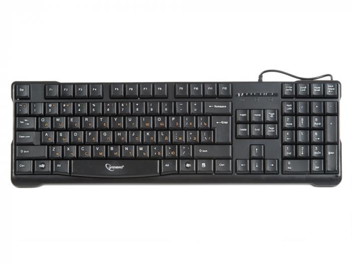 фотография клавиатуры для компьютера KB-8352U-BL (сделана 08.06.2018) цена:  р.
