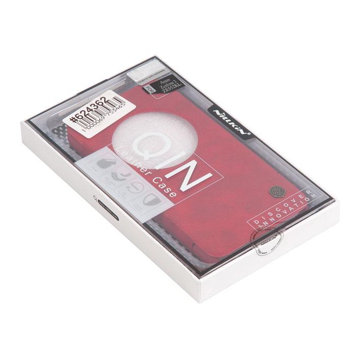 фотография чехол-книжка Nillkin  Qin Series для ASUS ZE552KL (красный) (сделана 17.08.2018) цена: 608 р.