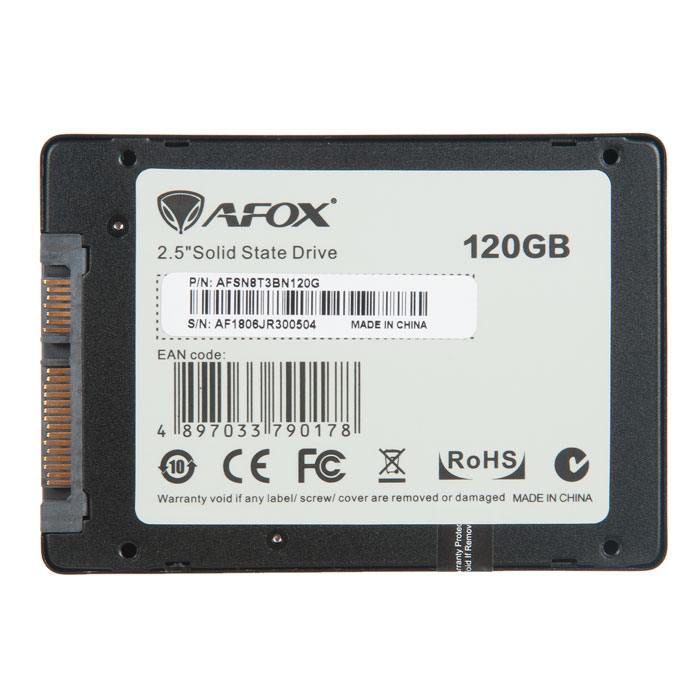 фотография твердотельного накопителя SSD AFSN8T3BN120G (сделана 07.08.2018) цена:  р.