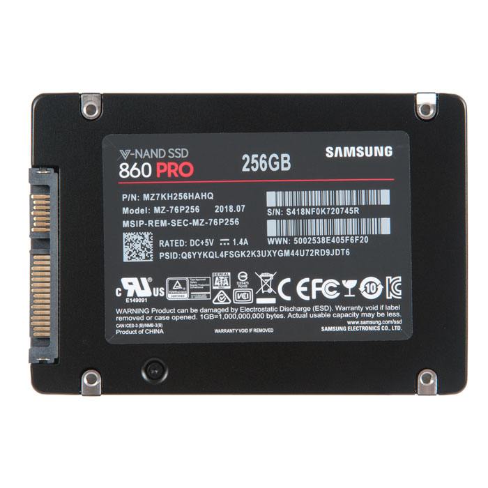 фотография твердотельного накопителя SSD MZ-76P256BW (сделана 29.10.2018) цена:  р.