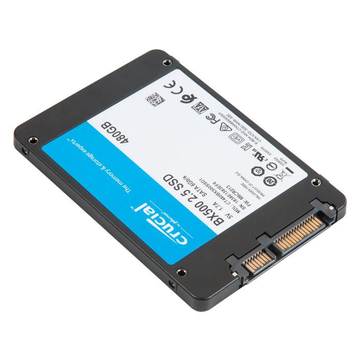 фотография твердотельного накопителя SSD CT480BX500SSD1 (сделана 13.02.2019) цена: 4480 р.
