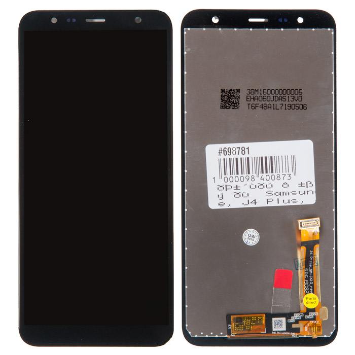 фотография дисплея Samsung Galaxy J4 Plus (сделана 20.08.2019) цена: 1505 р.