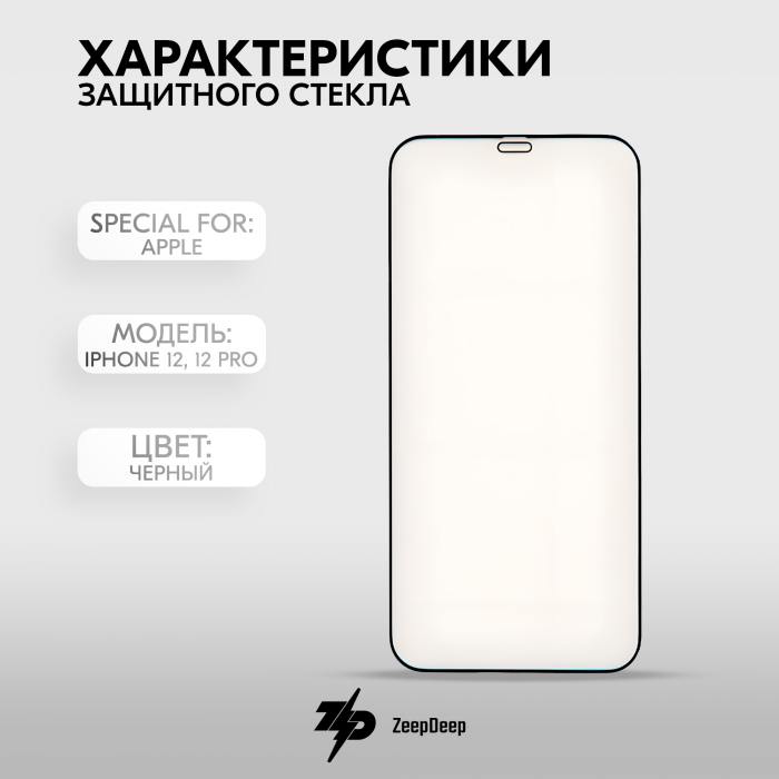 фотография защитного стекла iPhone 12, 12 Pro (сделана 05.04.2024) цена: 225 р.